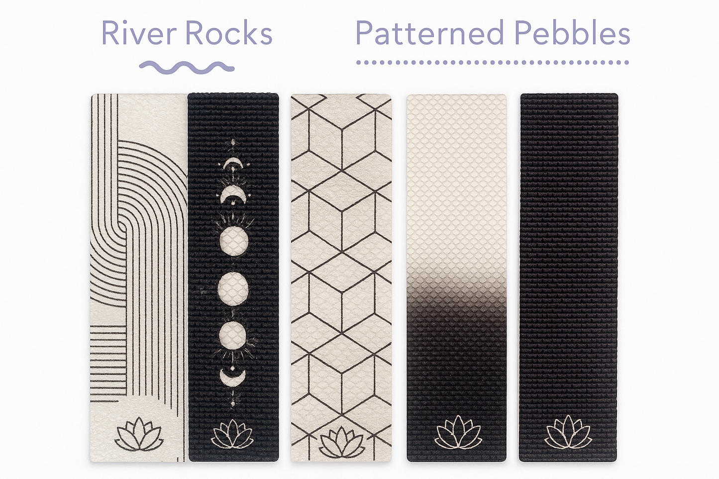 Serenia® Stress-Relief Sensory Stickers Monochrome Pack — texture-based grounding tool for stress relief