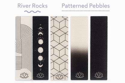 Serenia® Stress-Relief Sensory Stickers Monochrome Pack —  texture-based grounding tool for stress relief 