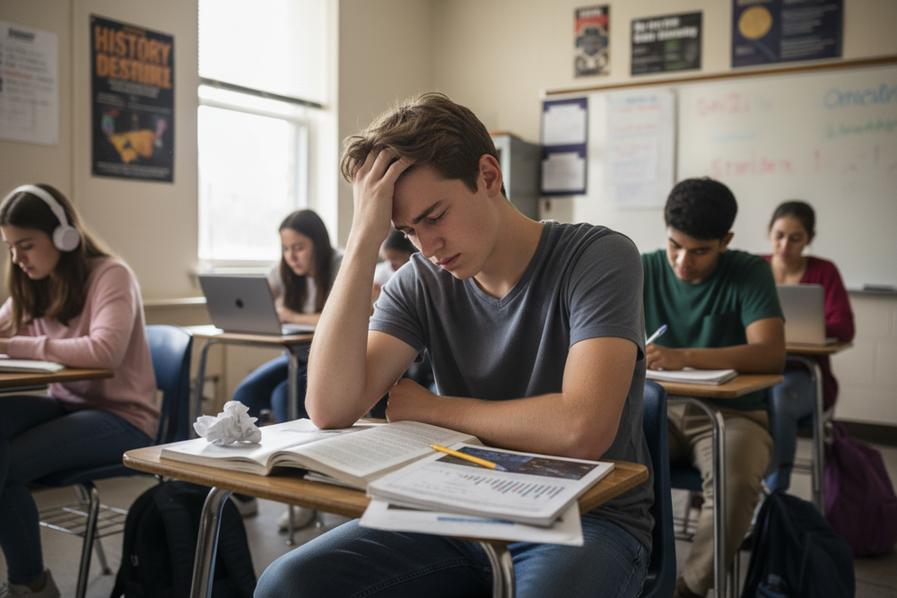 change the dult to a teenager